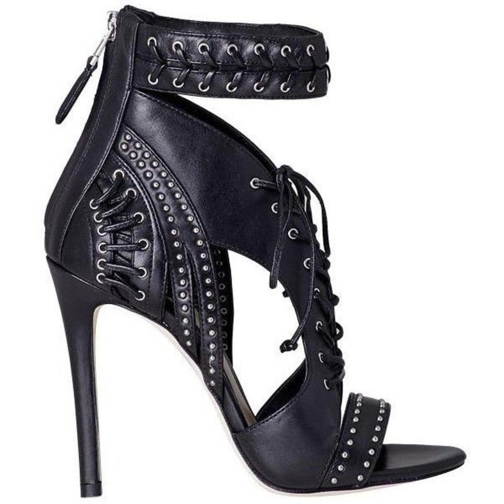 B Brian Atwood Lusia Lace Up Pumps